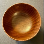 Offering Bowl Wooden with pentagram design